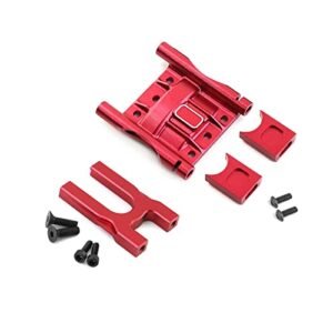 RC Willey Scratch and Dent Center Alloy Center Diff Mount and Diff Cover Mount for Arrma Typhon 6S BLX Kraton 6S BLX Mojave 6S BLX Outcast 6S BLX Felony 6S BLX Talion 6S BLX Upgrade Parts Red