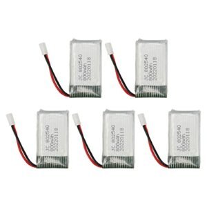 Upriser Ducati RC Motorcycle 5PCS 802540 Lithium Battery 800mAh High Performance Drone Battery for SYMA X5C X5C 1 X5