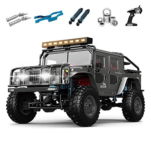 Perseids 1/12 Scale RC Semi Truck Racing Crawler 4WD Remote Control Car with Metal Chassis 20km h Offroad RTR Model