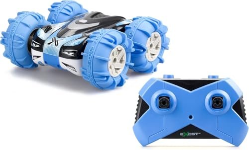 Exost 360 Aquacross Terrain Stunt RC Car RC Willey Magnolia Home with All Terrain Inflatable Tires and 2.4Ghz Control
