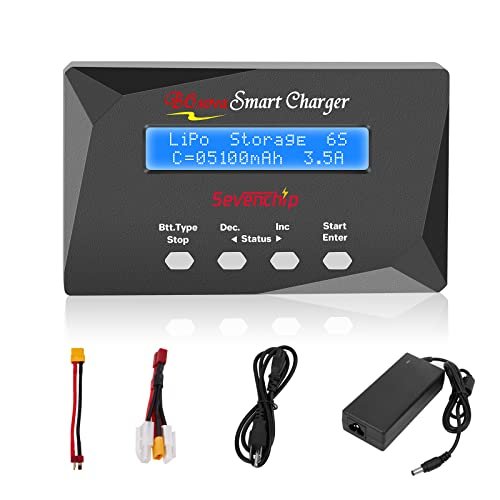 Sevenchip B6 Balance Charger for Kawasaki RC ATV Lipo Battery Charger Discharger Power Supply 1S 6S LiPo Lilon Life NiCd NiMh Pb