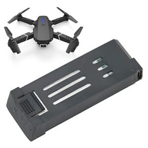 RC Drones Lithium Battery,Remote Control UAV Battery Portable,RC UAV Replacement Battery for E58 L800 JY019 S168 X Pro E88 E88MAX E525 E99 K3,3.7V (1800mAh)