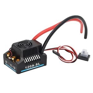 Diydeg 120A Brushless ESC for Darkside RC Cars 2 4S Electric Speed Controller Sensorless Motor Compatible
