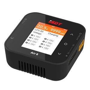 ISDT Air8 Battair Smart Lipo Battery Charger Discharger 500W 20A LCD Display for Shindo Life Codes RC 1 8S Li ion Life NiCd NiMH LiHV PB