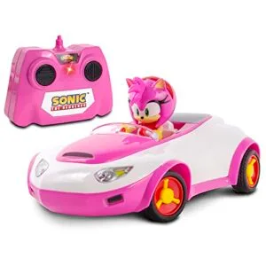 Sonic Team Racing RC Amy Rose NKOK 683 1/12 Scale RC Racing Car 2.4GHz Remote Controlled Officially Licensed Sega The Hedgehog Battery Powered Ages 6+
