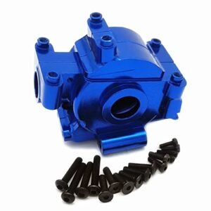 Lego RC Baja Truck Aluminum Front Gear Box Bulkhead Blue for Losi 1/10 Baja Rey Rock Rey LOS232003