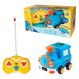MUKIKIM My Little Pony RC Car Charlie The Train Safe Durable Remote Control Toy for Toddlers Ages 2 Plus