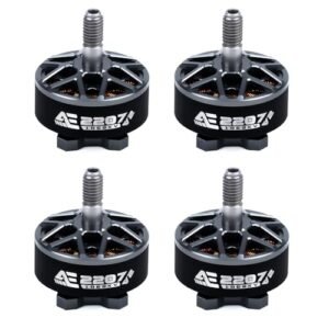 Axisflying AE2207 V2 2207 1860KV 6S FPV Brushless Motor with 5mm Shaft Optimized for RC Brushless Motor Timing