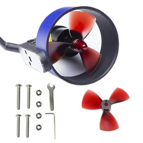 ApisQueen 12 24V 800W U5 Underwater Thruster with 15 4Lbs Thrust Brushless Motor Perfect for Inflatable RC Tires and Kayaks CCW