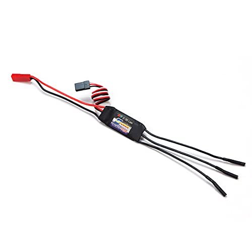 REHOC Brushless ESC Motor Speed Controller 10A UBEC for RC Mower Plans and Airplanes