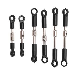 Pilipane Aluminium Steering Camber Link Set RC Wines Upgrade Parts for WLtoys 144001 144002 124018 124019 124017 124016 Remote Control Cars