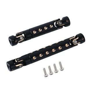 ZXYRC 1/24 Brass Driveshaft Upgrade for Arduino Uno RC Car SCX24 C10 AX100002 AX100001
