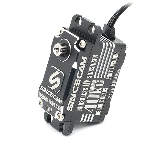Sincecam 40kg High Torque Brushless Servo Motor for the Fastest Gas RC Truck 1/8 1/10 Scale Off Road Vehicles