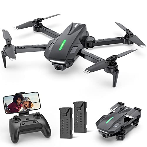 DEERC DE45 RC Cars High Speed Remote Control Car 1/18 Scale Off Road Vehicle with 2 Batteries for Kids and Adults