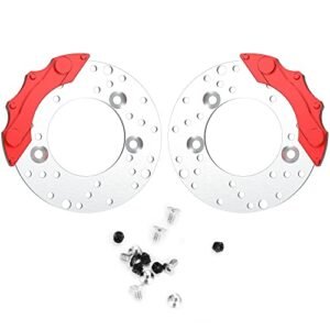 COOWOO Aluminum Alloy Brake Disc RPM Parts for 1 10 TRX 4 RC Crawler Cars 2 PCS