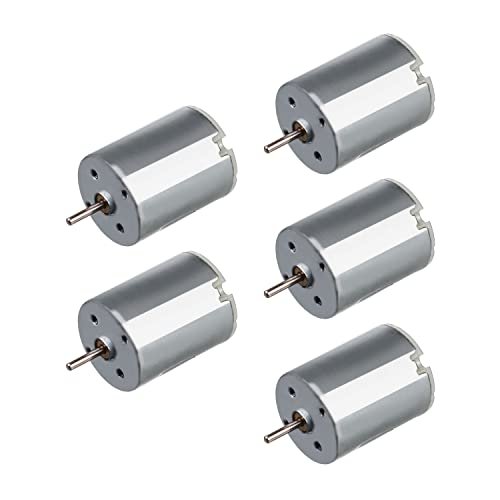 Mriuuod 5Pcs DC Motor 3V 12V 280 Micro Motor for Villain IV Electric RC Boat DIY Science Experiments