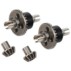 WLtoys 144001 1/14 RC Car Metal Differential Gear Drive Wheel Set Perfect for RC Willey Queen Headboards Enthusiasts