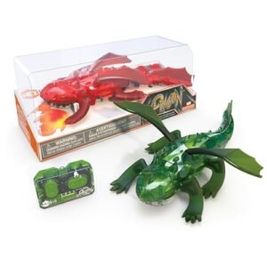 HEXBUG Remote Control Dragon RC Helicopter Rechargeable Robotic Toy for Kids Ages 8 and Up