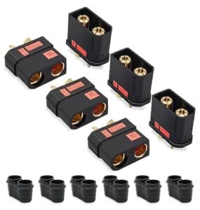 SoloGood QS8 Connector Plug High Current Anti Spark for Charger Hellcat RC Car 3 Pairs