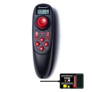 ApisQueen A300 6CH 2.4GHz RC Transmitter and Receiver Remote Controller for RC Fire Boat with PWM 6 Channel Receiver