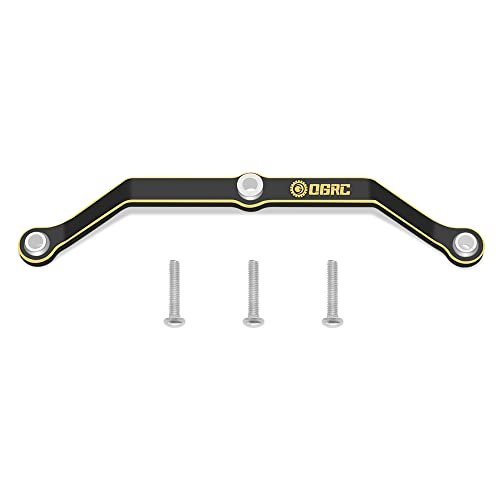 OGRC Black Brass Steering Link RC Mugen Parts for Traxxas TRX4M 1/18 Bronco Defender Upgrade