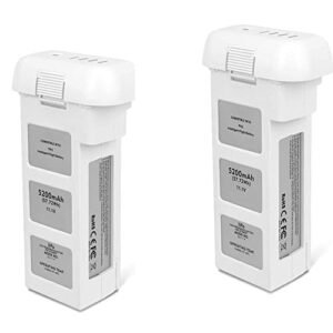 Chinsion RC 200 Engine Oil Capacity 11.1V 5200mAh Replacement Battery for DJI Phantom 2 Vision Plus Quadcopter 2 Pack