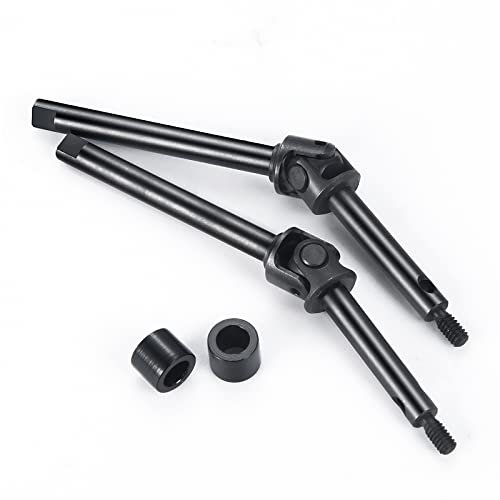 Axial Scx24 RC B1 Carbon Steel Front CVD Drive Shafts with 4mm Spacer for Crawler Car Upgrade Parts