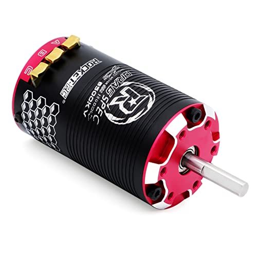 Surpass Hobby 550 Drag Sensored Motor 4 Pole Brushless Motor for No Prep RC Drag Bodies 6500KV
