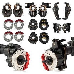 TRX4 Brass Counterweight Black Coating Portal Axle Housing 8 in 1 Set for 1 10 RC Crawler TRX6 TRX4 Upgrade Parts at RC Willey in Ogden