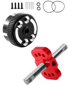 RCMYou TR 1200 RC Boat Parts Alloy Differential Case and Locker Spool Diff Case Mounts Upgrade for 1 10 Scale Models