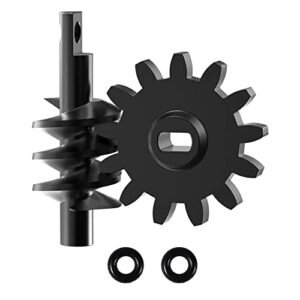 COOWOO 13T Differential Axle Worm Overdrive Gears Upgrade Parts for Bolink Legend RC Car 1/24 SCX24 RC Crawler 23 Percent Speed Increase