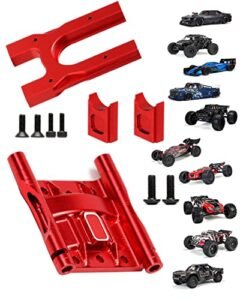 RCMYou Aluminum Center Diff Mount and Differential Cover Upgrade for Nitro RC Truck Upgrades Compatible with ARRMA 1/8 and 1/7 Models