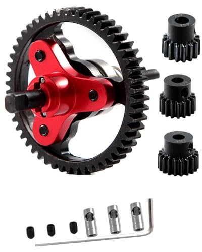 RC Willey Bedroom Sets King HopsupRC Metal Slipper Clutch Eliminator Differential Locker Gear 53T 32 Pitch with 15T 17T 19T Pinions Gear Sets for 1 10 Rustler Slash Stampede VXL 4X4 RC Car Red