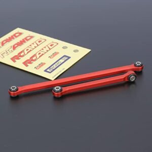 RCAWD CNC Machined Aluminum Alloy Steering Link Set for 1/18 Axial Utb18 Capra Best RC Trail Truck Tires Upgrade
