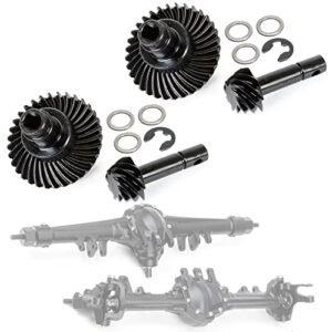 Element RC Enduro Ecto Trail Truck 2pcs Heavy Duty Overdrive Bevel Gear Set 33T 8T for 1 10 RC Crawler Car Axial SCX10 II RGT 86100 Redcat GEN8