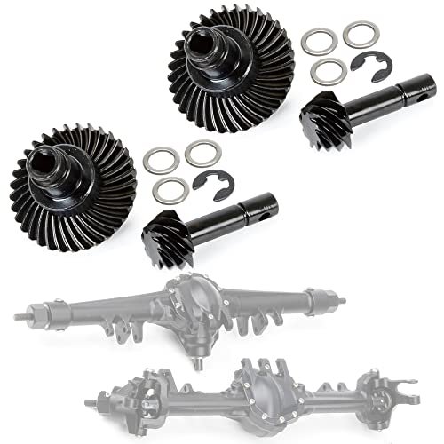 Element RC Enduro Ecto Trail Truck 2pcs Heavy Duty Overdrive Bevel Gear Set 33T 8T for 1 10 RC Crawler Car Axial SCX10 II RGT 86100 Redcat GEN8