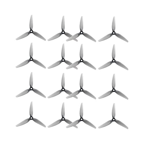 HQProp Ethix S5 16pcs 5x4x3 Smooth FPV Racing Props Poly Carbonate 5 Inch RC Quad Body Drone Tri Blade Propellers