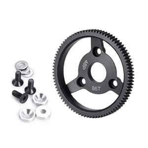 MORLORDY 1/10 Scale RC Trailer 3D Print Files Steel Spur Gears 48P 86T for 2wd Rustler Slash Stampede