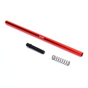 RCAWD KRATON 4S 227mm Center Driveshaft Upgrade Aluminum Parts ARAC3955 for ARRMA 1/10 Scale Not Compatible with Outcast 4S Red