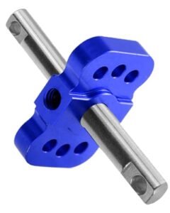 Kraft RC Motorcycle Aluminum Differential Locker Spool for 1/10 Scale 2WD Models Slash Rustler Stampede Bandit Navy Blue