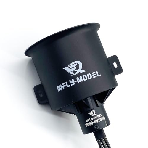 XFly 70mm 12 Blade EDF Ducted Fan with 6S Brushless Inrunner 3060 KV2000 Motor for Pro Model Jet Aircraft