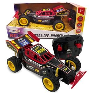 RC Willey Hardwood Flooring Premium 1 20 Scale Monster Terra Off Road RC Car 2WD Electric Toy with 2 4GHz Radio Control Ideal Gift for Kids