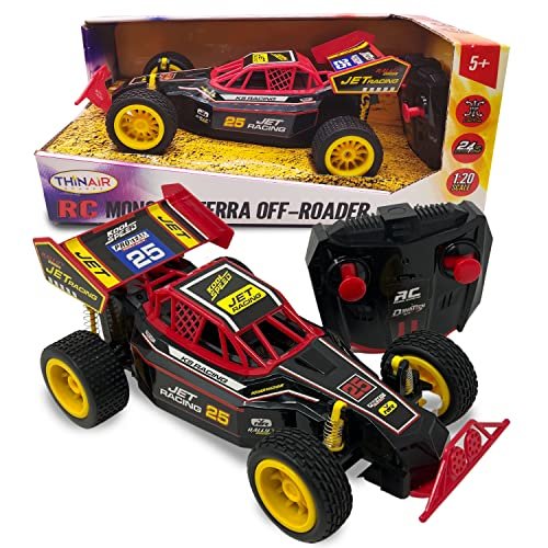 RC Willey Hardwood Flooring Premium 1/20 Scale Monster Terra Off Road RC Car 2WD Electric Toy with 2 4GHz Radio Control Ideal Gift for Kids