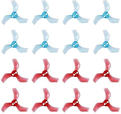 GEMFAN 40mm 1635 3 Blade Propeller 1.5mm Shaft for 0804 0802 Brushless Motor 80mm Micro Drone FPV Racing Quadcopter 16pcs