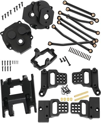 Rcarmumb 1/18 TRX4M RC Crawler Upgrades Aluminum Alloy Parts Set Including Shock Towers and More RC Shock Oil Explained