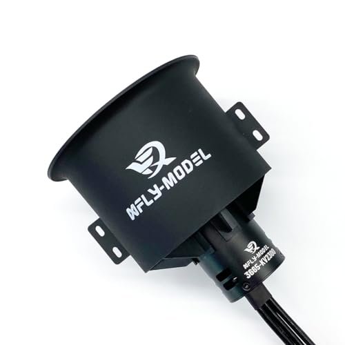 XFLY MODEL 80mm 12 Blade EDF Ducted Fan with 6S Brushless Inrunner 3665 KV2300 Motor for F 35 RC Jet Model