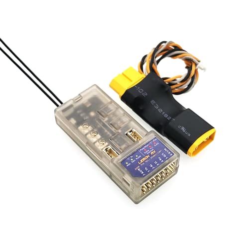 Lemon Rx DSMP 7 Channel Telemetry Stabilizer and XT60 Energy Meter DSMX DSM2 Compatible LMN0086XT60
