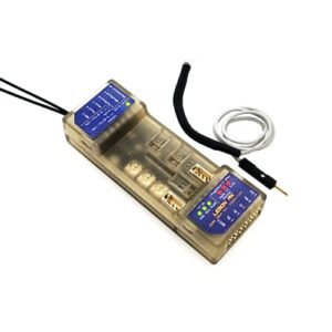 Buddy RC Lemon Rx DSMP DSMX DSM2 Compatible 10 CH Telemetry Stabilizer Receiver with RC Voltage Divider LMN0087VP