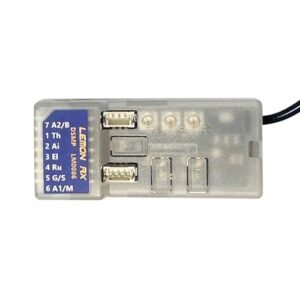 Lemon RX LMN0086VP RC Receiver Battery Voltage Monitor DSMX DSM2 Compatible 7CH Telemetry Stabilizer