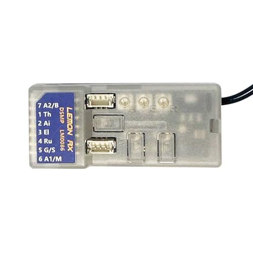Lemon RX LMN0086VP RC Receiver Battery Voltage Monitor DSMX DSM2 Compatible 7CH Telemetry Stabilizer